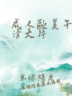 成人欧美午夜高清大片