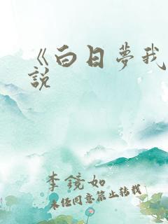 《白日梦我》小说
