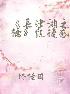 《长津湖之水门桥》观后感300字