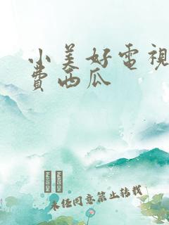 小美好电视剧免费西瓜