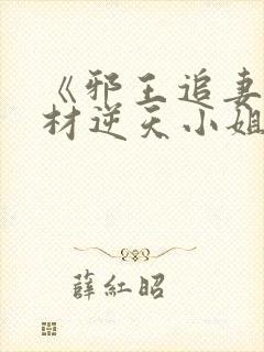 《邪王追妻:废材逆天小姐》