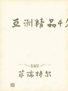 亚洲精品4久久