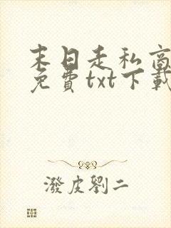 末日走私商全本免费txt下载