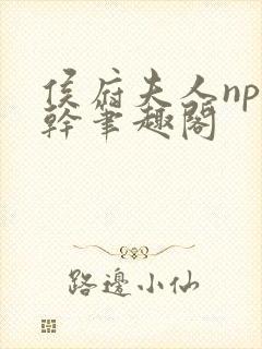 侯府夫人np高干笔趣阁