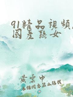 91精品视频,国产熟女