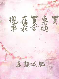 现在买车买什么车最合适