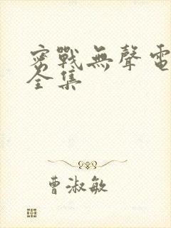 密战无声电视剧全集