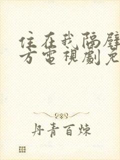 住在我隔壁的甲方电视剧免费