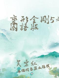 变形金刚5超清国语版
