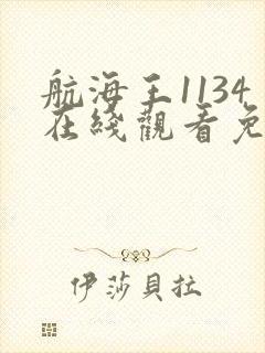 航海王1134在线观看免费