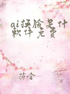 ai换脸是什么软件免费