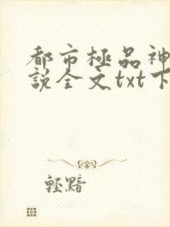 都市极品神医小说全文txt下载