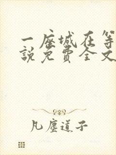 一座城在等你小说免费全文阅读下载