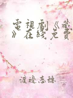 电视剧《藏海传》在线免费