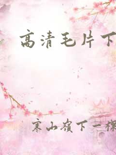 高清毛片下载