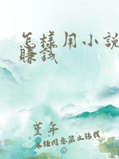 怎样用小说推文赚钱