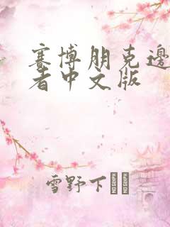 赛博朋克边缘行者中文版