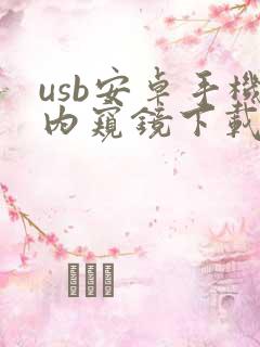 usb安卓手机内窥镜下载
