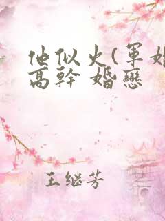 他似火(军婚 高干 婚恋