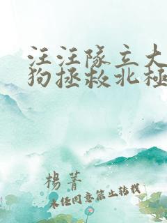 汪汪队立大功狗狗拯救北极熊