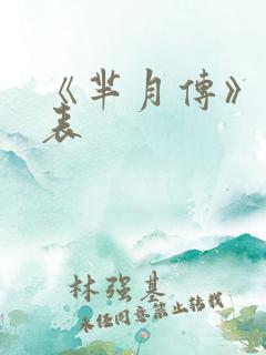 《芈月传》演员表