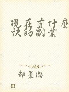 现在有什么赚钱快的副业