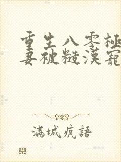 重生八零极品肥妻被糙汉宠上天