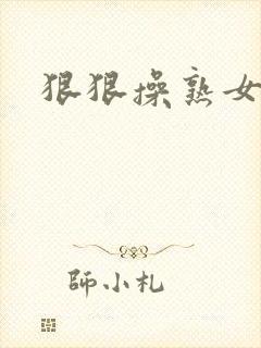 狠狠操熟女av
