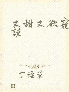 又甜又欲宠的小说