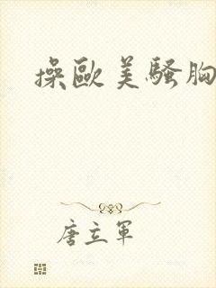 操欧美骚胸