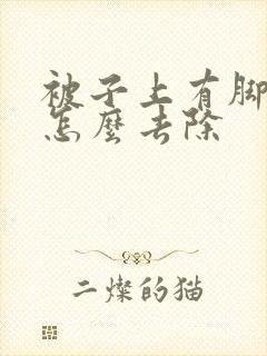 被子上有脚臭味怎么去除