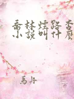 乔林烟路杳宋甜小说叫什么名字