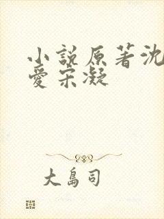 小说原著沈岸不爱宋凝 小说原著沈岸不爱宋凝