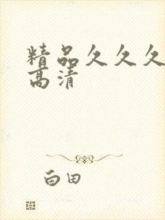 精品久久久国产高清