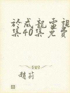 于成龙电视剧全集40集免费观看 于成龙电视剧全集40集免费观看
