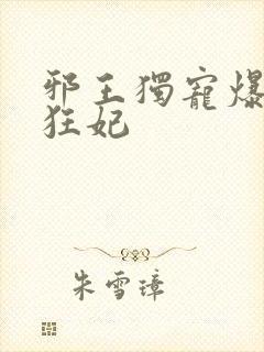 邪王独宠爆萌小狂妃