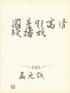 国产91高清在线播放