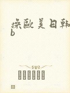 操欧美日韩小骚b