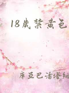 18岁禁黄色