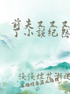 前夫又又又复婚了小说纪然发烧