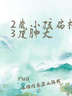 2岁小孩扁桃体3度肿大