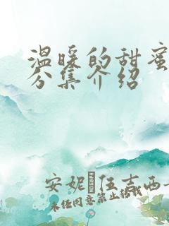 温暖的甜蜜剧情分集介绍