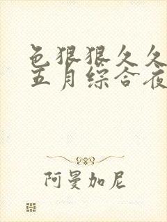色狠狠久久av五月综合夜夜嗨