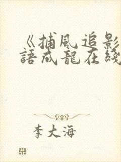 《捕风追影》国语成龙在线观看