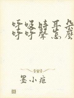 呼吸时耳朵里有呼呼声怎么办
