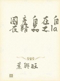 国产自在自线午夜精品之la