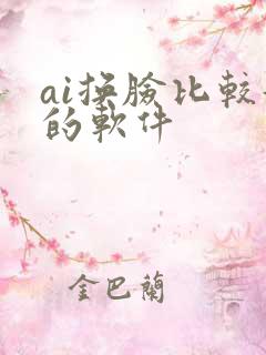 ai换脸比较好的软件 ai换脸比较好的软件