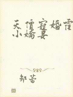 天价宠婚霍总是小娇妻