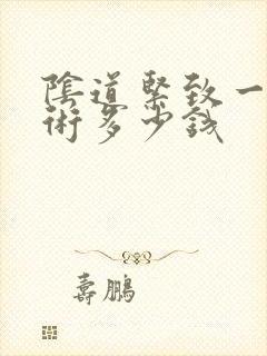 阴道紧致一般手术多少钱