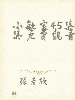 小敏家45集全集免费观看